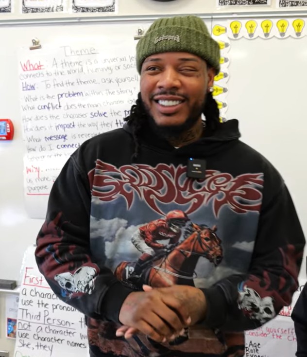 Fetty Wap CAPS Principal for the Day